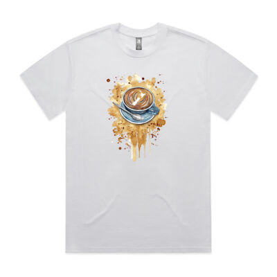 NZ Flat White - Mens Heavy Tee Thumbnail