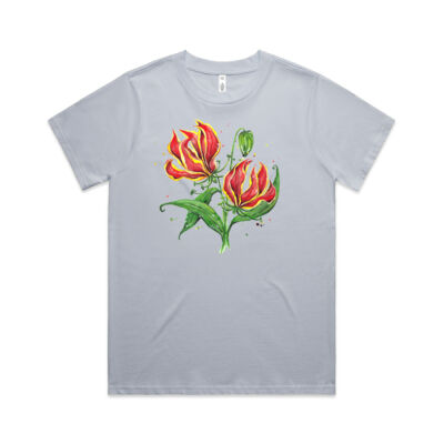 Flame Lilies - Womens Classic Tee Thumbnail