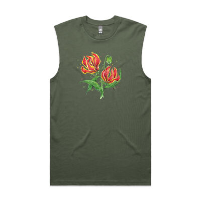 Flame Lilies - Mens Classic Tank Thumbnail