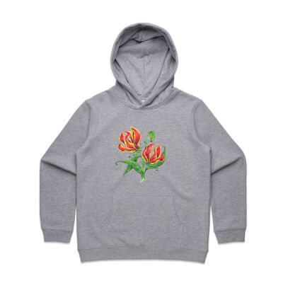 Flame Lilies - Kids Supply Hoodie Thumbnail