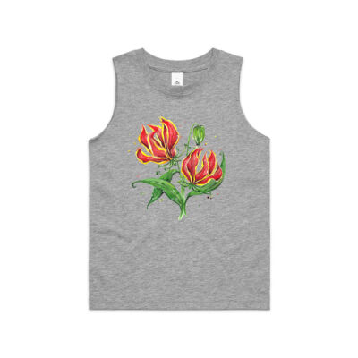 Flame Lilies - Kids Barnard Tank Thumbnail
