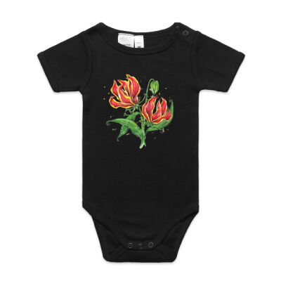 Flame Lilies - Mini-Me One-Piece Thumbnail