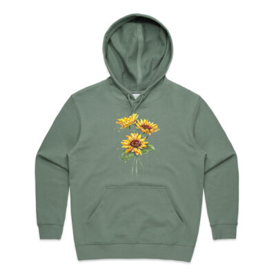 Sunflowers - AS Colour Womens Premium Hood Thumbnail