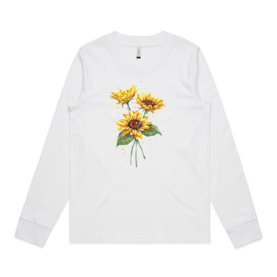 Sunflowers - AS Colour Womens Dice Longsleeve Tee Thumbnail