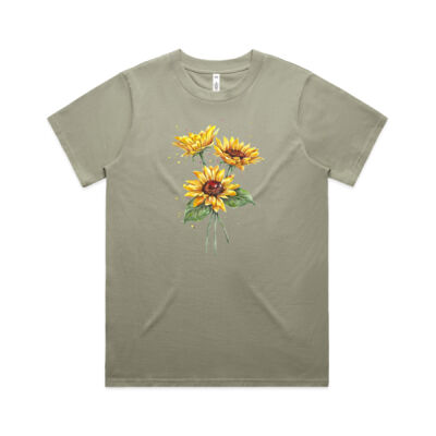 Sunflowers - AS Colour Womens Classic Tee Thumbnail