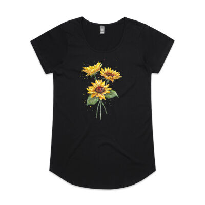 Sunflowers - AS Colour Womens Mali Tee Thumbnail