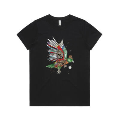 Steampunk Kea - AS Colour Womens Maple Organic Tee Thumbnail