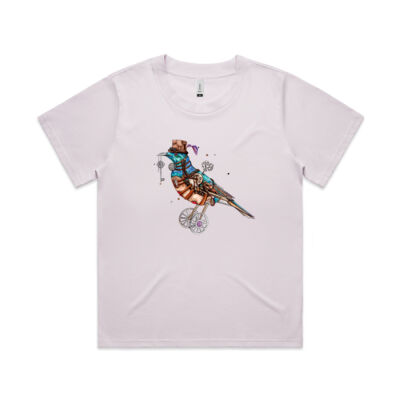 Steampunk Tui Bird - AS Colour Womens Martina Tee Thumbnail