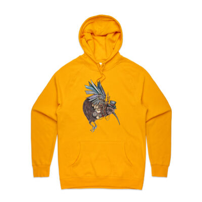 Steampunk Kiwi bird - AS Colour Mens Supply Hood Thumbnail