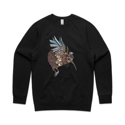 Steampunk Kiwi bird - AS Colour Mens Supply Crew Thumbnail