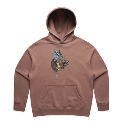 Steampunk Kiwi bird - AS Colour Womens Relax Hood Thumbnail