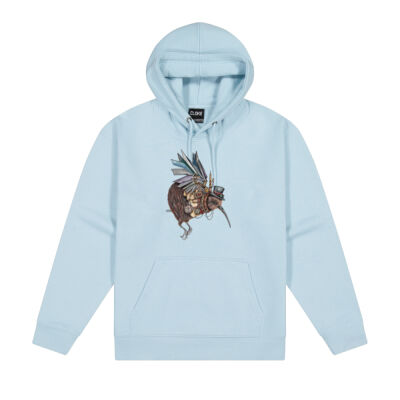Steampunk Kiwi bird - Cloke Womens Origin Hoodie Thumbnail