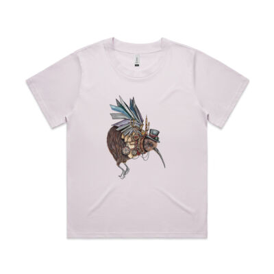 Steampunk Kiwi bird - AS Colour Womens Martina Tee Thumbnail