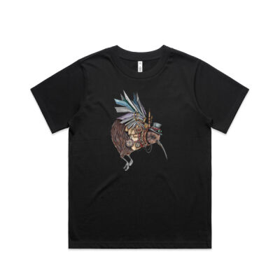 Steampunk Kiwi bird - AS Colour Womens Classic Minus Tee Thumbnail