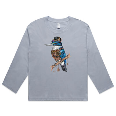 Steampunk Kingfisher - AS Colour Womens Martina Longsleeve Tee Thumbnail