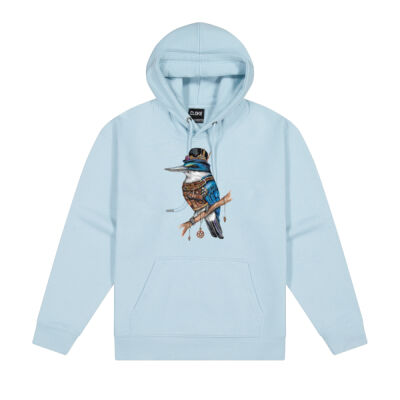 Steampunk Kingfisher - Cloke Womens Origin Hoodie Thumbnail