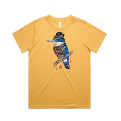 Steampunk Kingfisher - AS Colour Womens Classic Tee Thumbnail