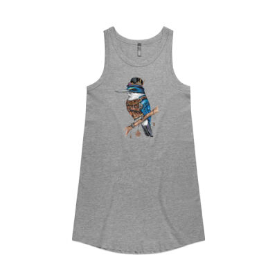 Steampunk Kingfisher - AS Colour Womens Saturday Dress Thumbnail