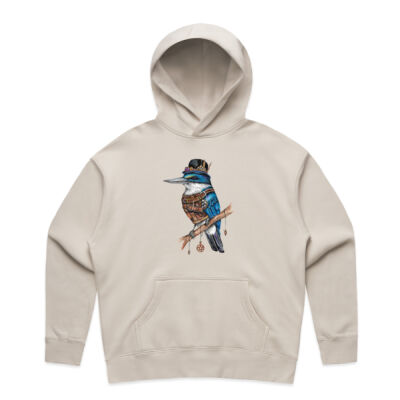 Steampunk Kingfisher - AS Colour Womens Relax Hood Thumbnail