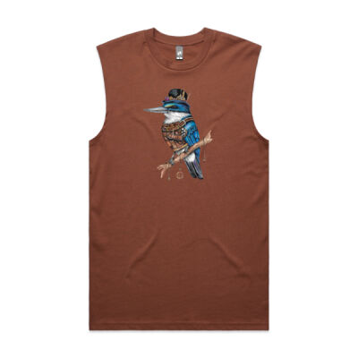 Steampunk Kingfisher - AS Colour Mens Classic Tank Thumbnail