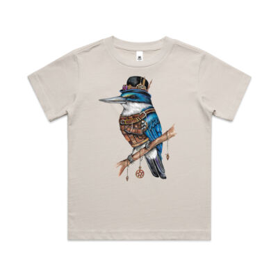 Steampunk Kingfisher - AS Colour Youth Classic T shirt Thumbnail