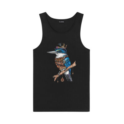Steampunk Kingfisher - Cloke Kids Concept Singlet Thumbnail