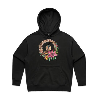 Fantail Wreath - AS Colour Womens Heavy Hood Thumbnail