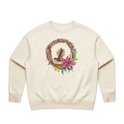 Fantail Wreath - AS Colour Womens Heavy Crew Thumbnail