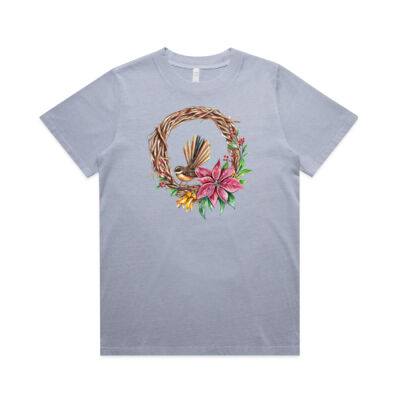 Fantail Wreath - AS Colour Womens Heavy Faded Tee Thumbnail