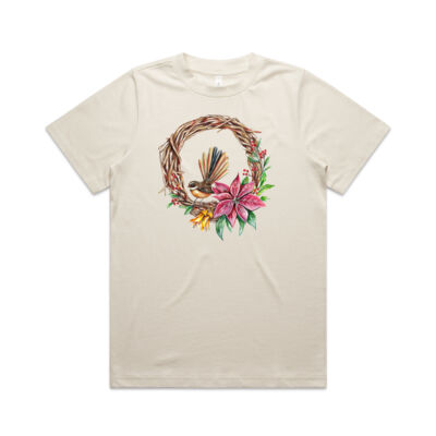 Fantail Wreath - AS Colour Womens Heavy Tee Thumbnail