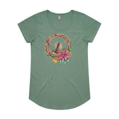 Fantail Wreath - AS Colour Womens Mali Tee Thumbnail