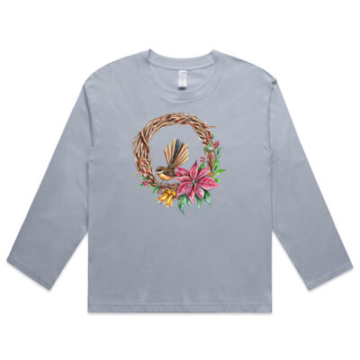 Fantail Wreath - AS Colour Womens Martina Longsleeve Tee Thumbnail