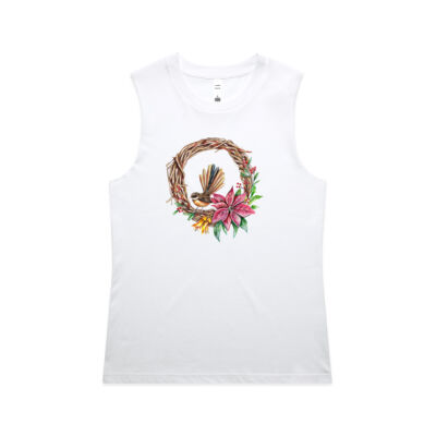 Fantail Wreath - AS Colour Womens Maple Tank Thumbnail
