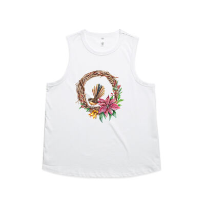 Fantail Wreath - AS Colour Womens Martina Tank Thumbnail