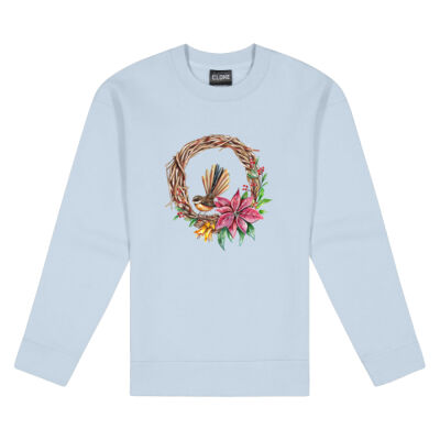 Fantail Wreath - Cloke Women's Standard Crew Neck Sweat Thumbnail
