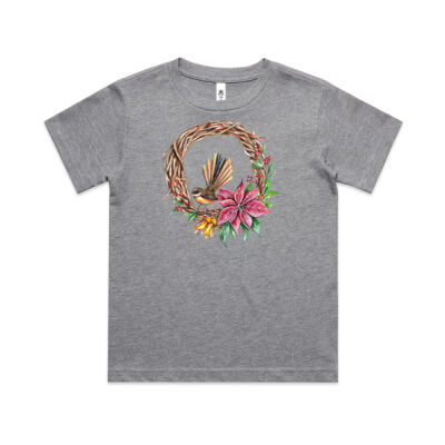 Fantail Wreath - AS Colour Kids Classic T shirt Thumbnail