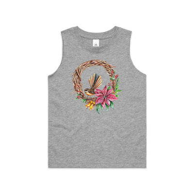 Fantail Wreath - AS Colour Kids Barnard Tank Thumbnail