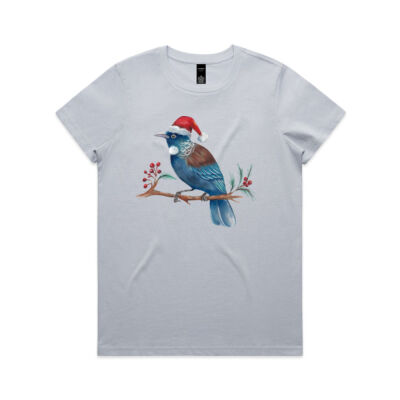 Christmas Tui Bird - AS Colour Womens Maple Tee Thumbnail