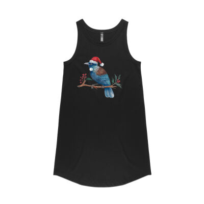 Christmas Tui Bird - AS Colour Womens Saturday Dress Thumbnail