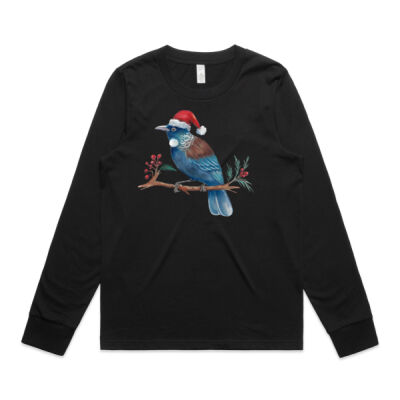 Christmas Tui Bird - AS Colour Womens Maple Longsleeve Tee Thumbnail