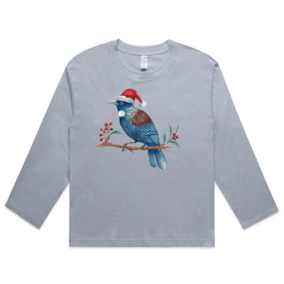 Christmas Tui Bird - AS Colour Womens Martina Longsleeve Tee Thumbnail