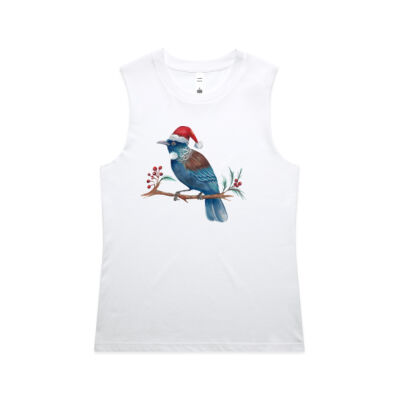 Christmas Tui Bird - AS Colour Womens Maple Tank Thumbnail