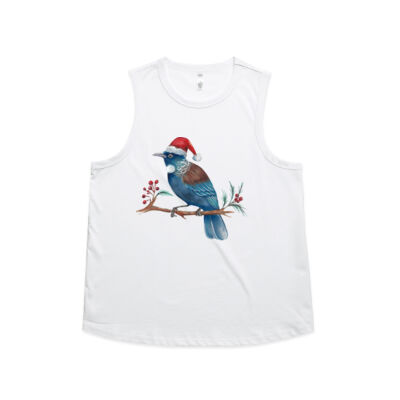 Christmas Tui Bird - AS Colour Womens Martina Tank Thumbnail
