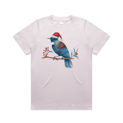 Christmas Tui Bird - AS Colour Womens Heavy Tee Thumbnail