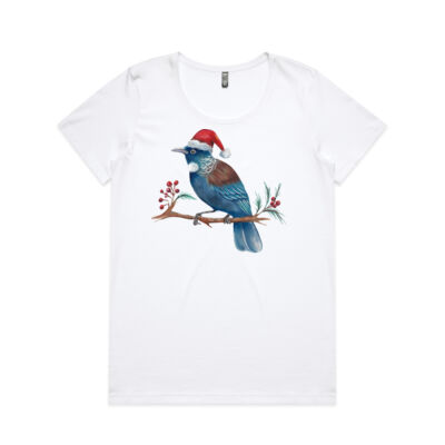 Christmas Tui Bird - AS Colour Womens Maple Scoop Tee Thumbnail
