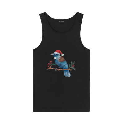 Christmas Tui Bird - Cloke Kids Concept Singlet Thumbnail