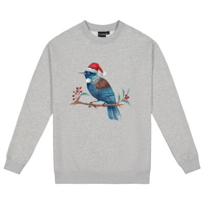 Christmas Tui Bird - Cloke Mens Standard Crew  Thumbnail