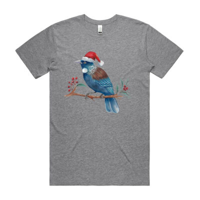 Christmas Tui Bird - AS Colour Mens Staple Organic Tee Thumbnail