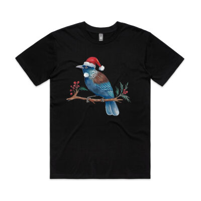 Christmas Tui Bird - AS Colour Mens Staple Minus Tee Thumbnail
