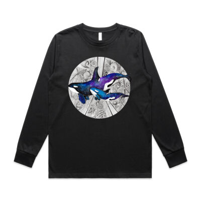 Space Orcas - AS Colour Womens Classic Longsleeve Tee Thumbnail